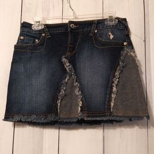 Baby phat mini jean skirt 9